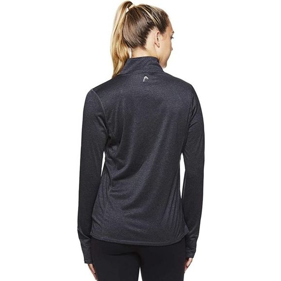 HEAD 1/2 Zip Up Pullover Workout Jacket Top Large - Picture 4 of 12